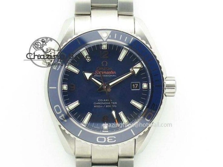 0513 Planet Ocean 43.5mm SS VSF 1:1 Best Edition Green Bezel White Dial on Green Rubber Strap A8900 Super Clone Unisex 7713